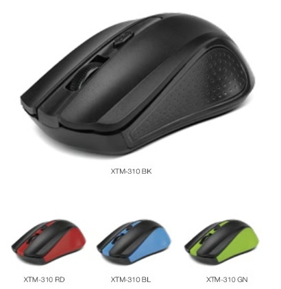 MOUSE INALAMBRICO XTECH XTM310 GALOS